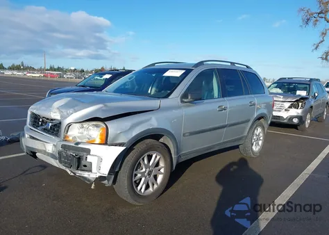 2005 Volvo Xc90 2.5T Awd z USA, uszkodzony, nr VIN YV1CZ592151208954